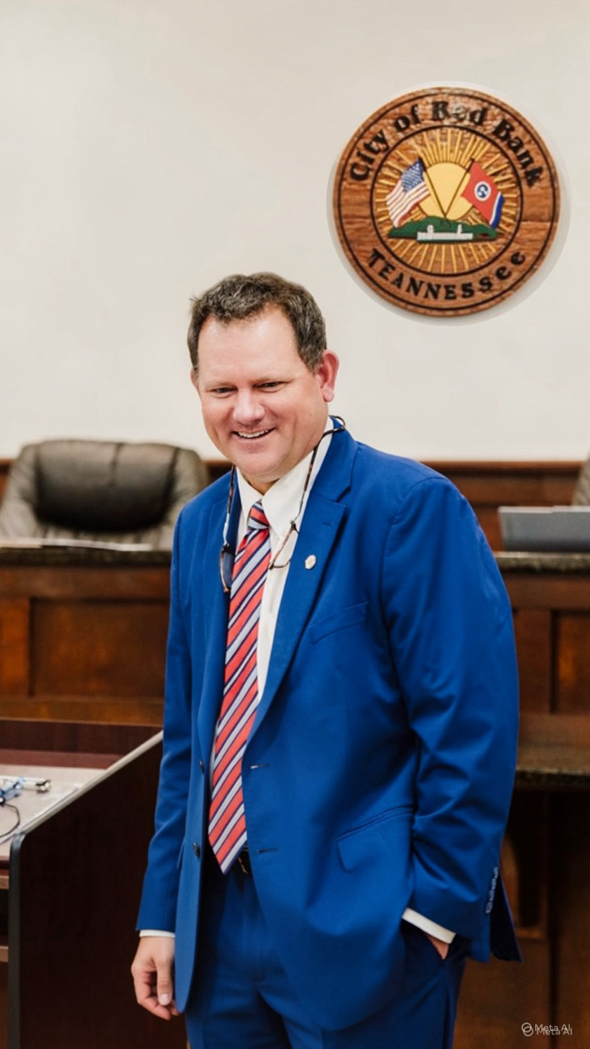 Judge Bryan Hoss at the Red Bank City Court